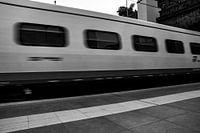 Moving train