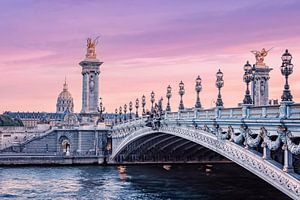 Romantique coucher de soleil