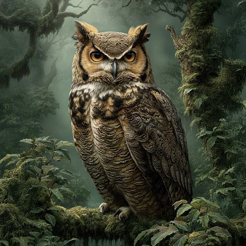 Bosuil – Bewaakster van het groene bos