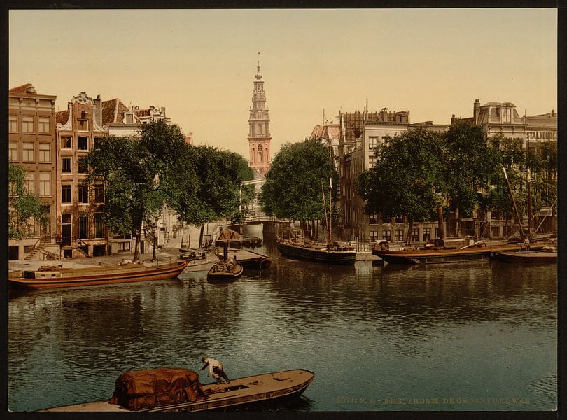 Groenburgwal, Amsterdam par Vintage Afbeeldingen