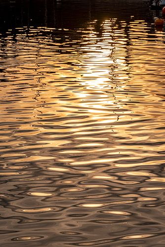 Abstracte zonsondergang