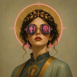 Neon Nirvana by PixelMint.