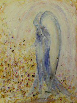 Angel, - abstract by Christine Nöhmeier