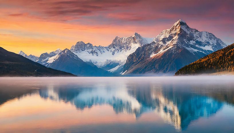 Winterlandschaft mit Schnee von Mustafa Kurnaz