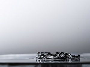 Druppel water van Jan Enthoven Fotografie
