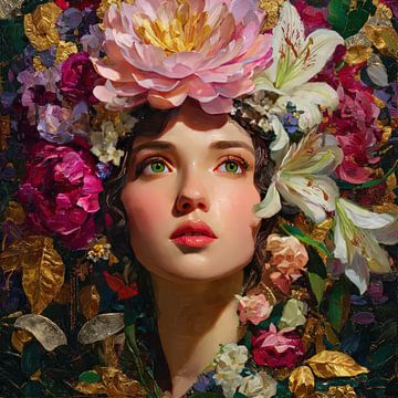 La reine des fleurs sur Yaya's