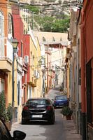 Narrow alley in Spain