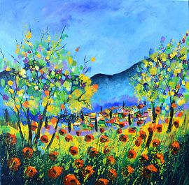 Poppies in der Provence von pol ledent
