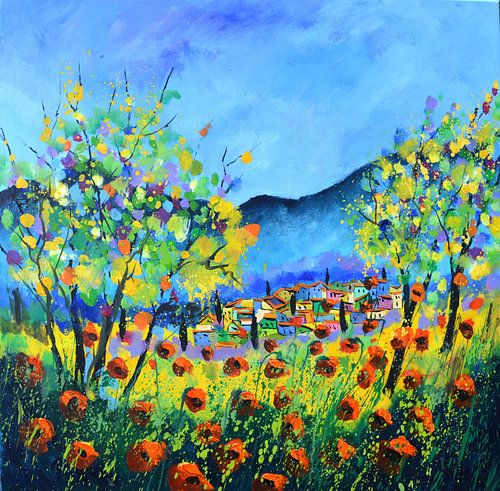 Klaprozen in de Provence