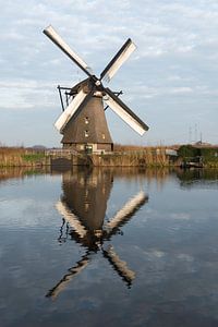 windmills in Kinderdijk Holland