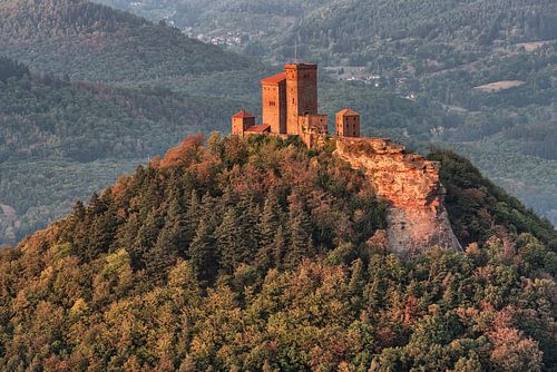 Trifels in the evening light