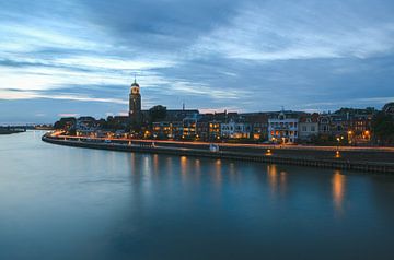 Avondfoto Deventer skyline