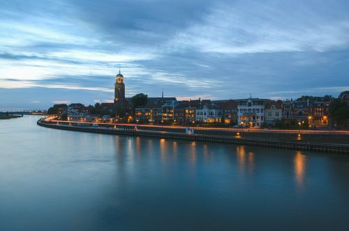 Evening photo Deventer skyline