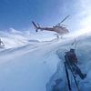 Spaltenrettung Air Zermatt von Menno Boermans