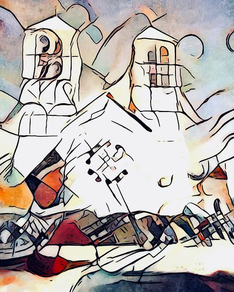 Kandinsky meets Münster, motif 5 by zam art