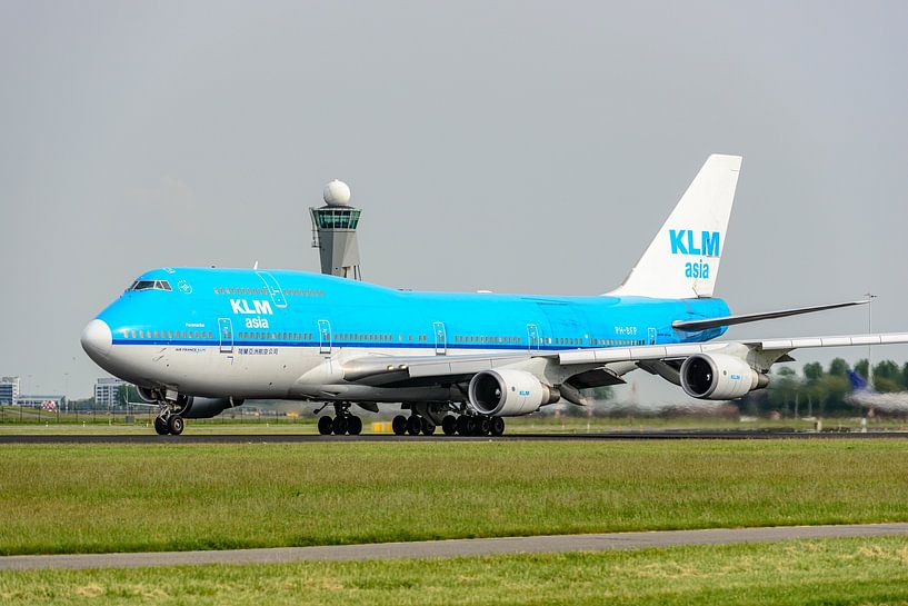 KLM Boeing 747-400M (PH-BFP) &quot;Stadt Paramaribo&quot;. von Jaap van den Berg