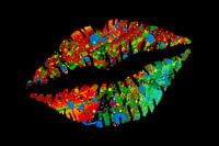 Multi-colour lips