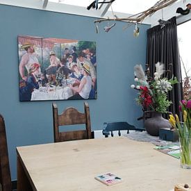 Photo de nos clients: Déjeuner des rameurs, August Renoir, sur toile