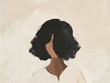 Modern portrait by ARTEO Paintings