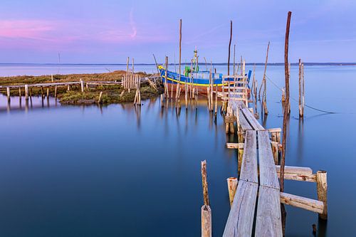 Fishing port of Carrasqueira, Portugal