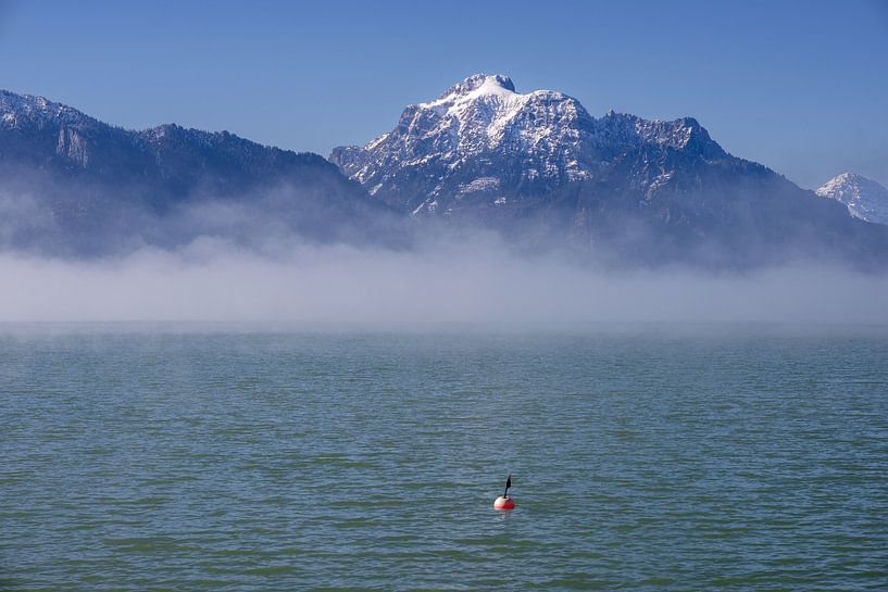 in the morning at the Forggensee by Walter G. Allgöwer