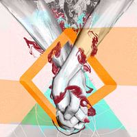 Holding hands