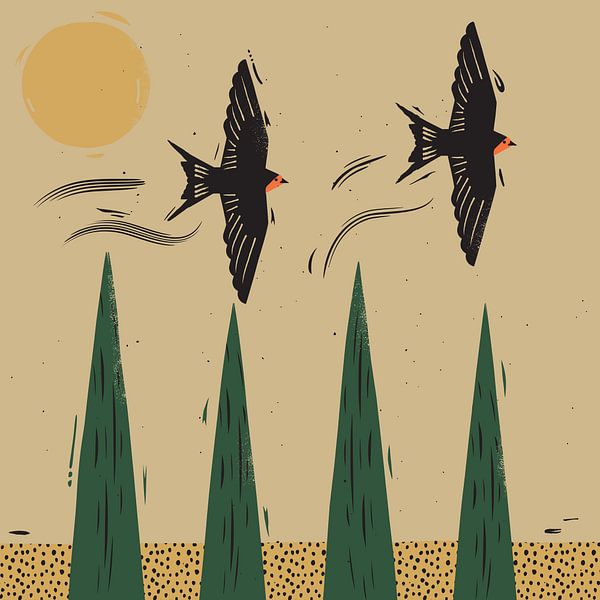Flight by Vision Grasp Art