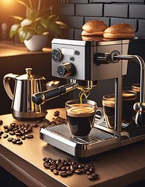Koffiezetapparaat met bonen