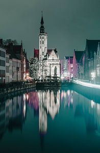 Jan van Eyckplein, Bruges Lueur d'hiver (Mystical Greens)