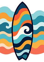 Kleuren van surfen door SHAKALAB