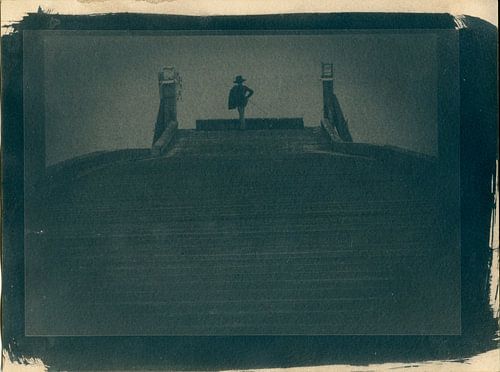 El Kid, der junge Held auf dem Steg von Mark van Hattem