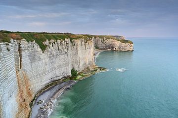 Ambiance matinale sur la côte d'Albâtre - Magnifique Normandie sur Rolf Schnepp