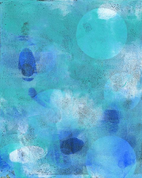 The moon is blue by Karen Kaspar