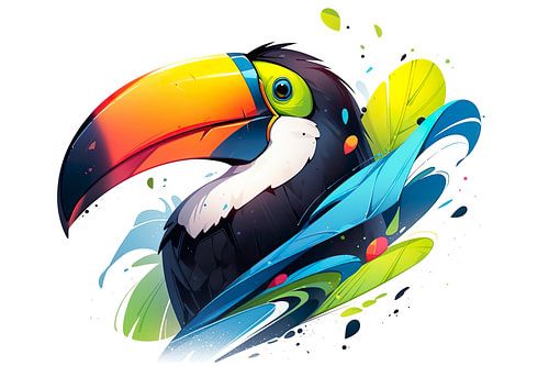 colourful toucan