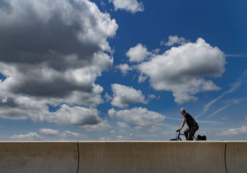 eenzame fietser par Henk Speksnijder