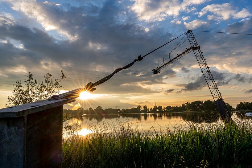 Sonnenstrahlen in Braamts Stoombroek von Eugene Winthagen