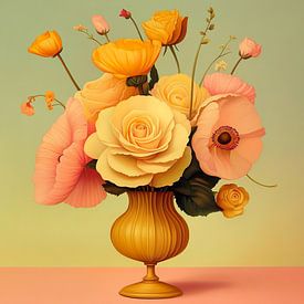 Kleurrijk boeket van Lauri Creates
