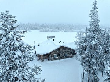 Winter Wonderland in Lapland! van Lennart van Wallenburg
