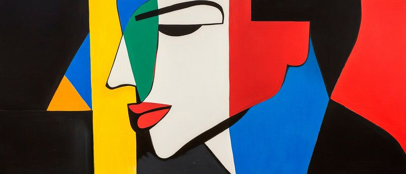 Colours of silence - portrait game by Poster Art Shop
