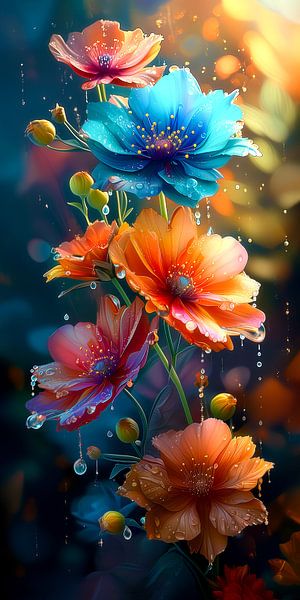 Flower Fantasy by Dakota Wall Art