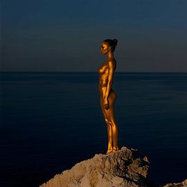 Aesthetic Primal Force (Female nude) by Surreal Media