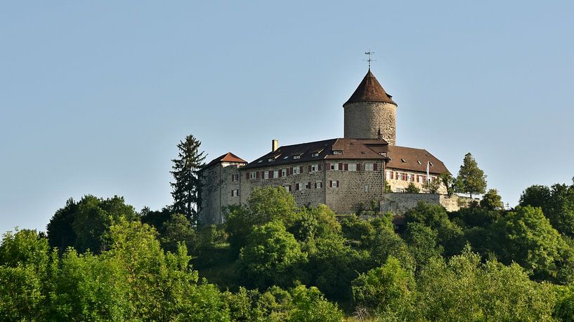 Château de Reichenberg à Oppenweiler près de Backnang par Werner Lehmann