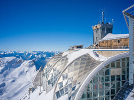 Un temps magnifique sur la Zugspitze sur Thomas Bugdoll