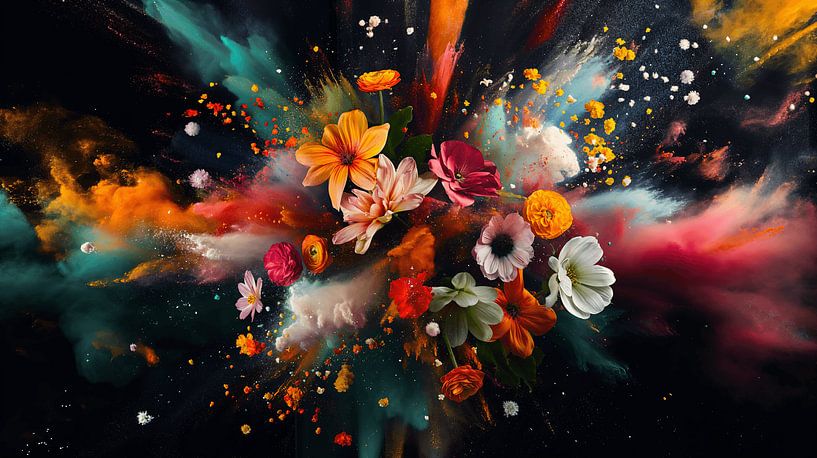 Cascade de couleurs par Olaf Kramer