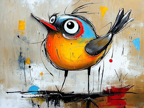 Bird by Eye catching paintings