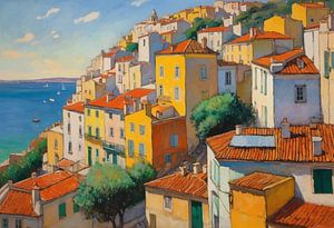 Lissabon Alfama Bezirk Landschaft