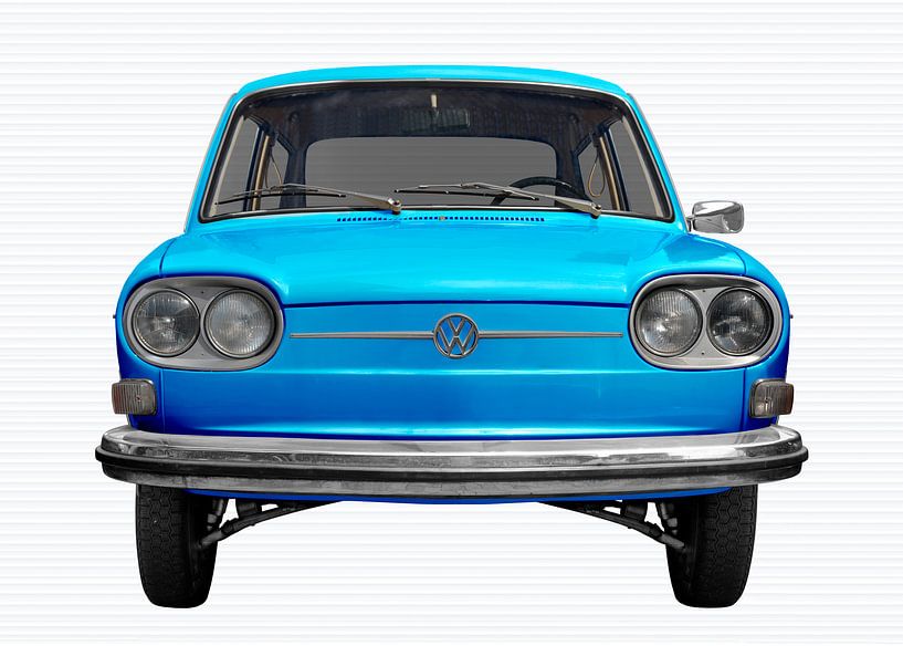 VW 411 in light blue von aRi F. Huber