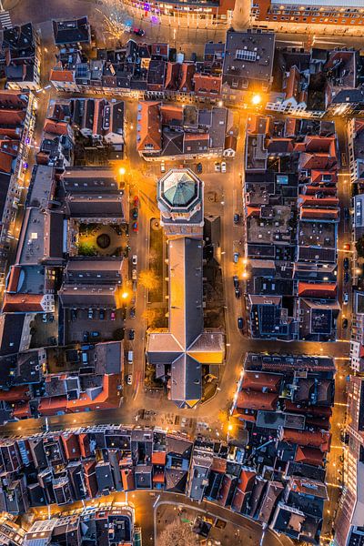 Peperbus Zwolle from above by Thomas Bartelds