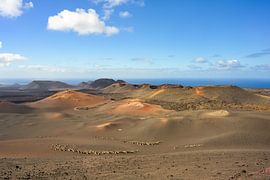 Vulkanlandschaft im Timanfaya Nationalpark auf Lanzarote
