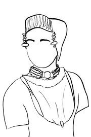 Zeeland girl with small hood by MishMash van Heukelom